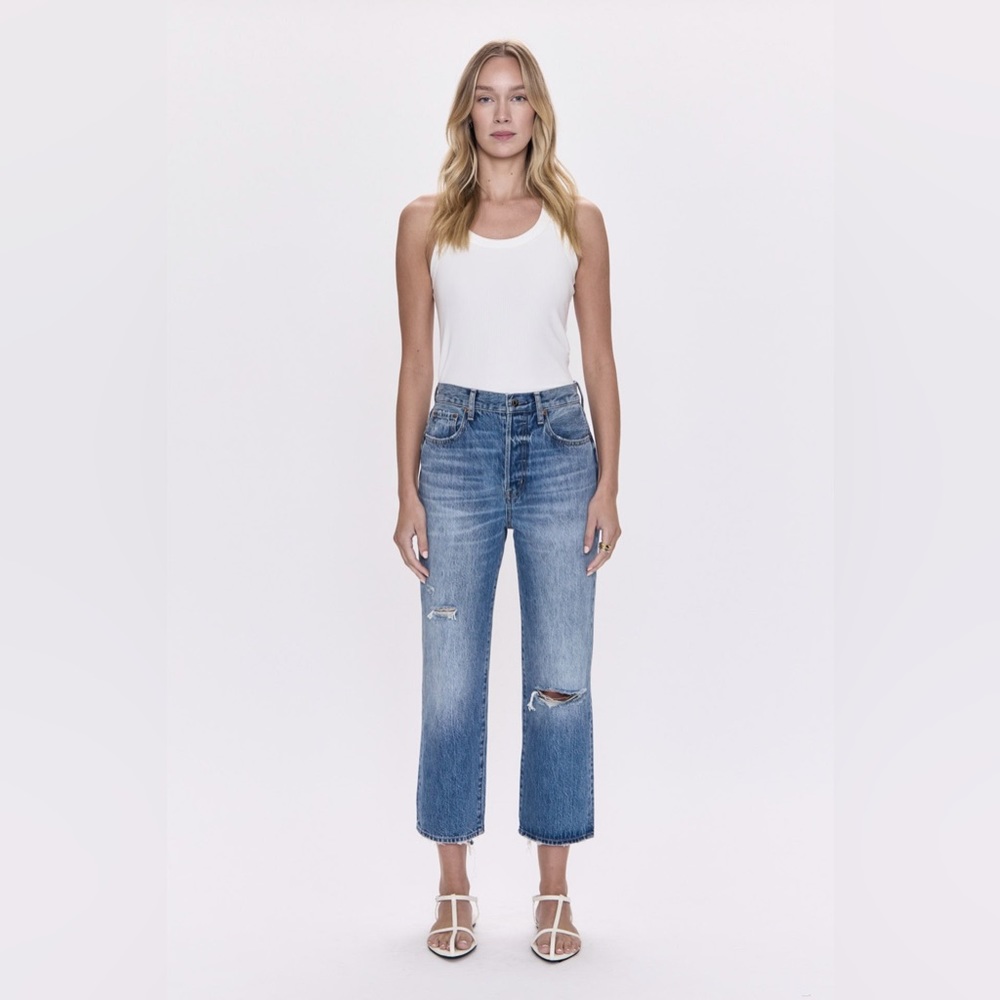 Pistola Distressed Cassie Crop
